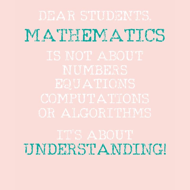 Lettre de professeur de math