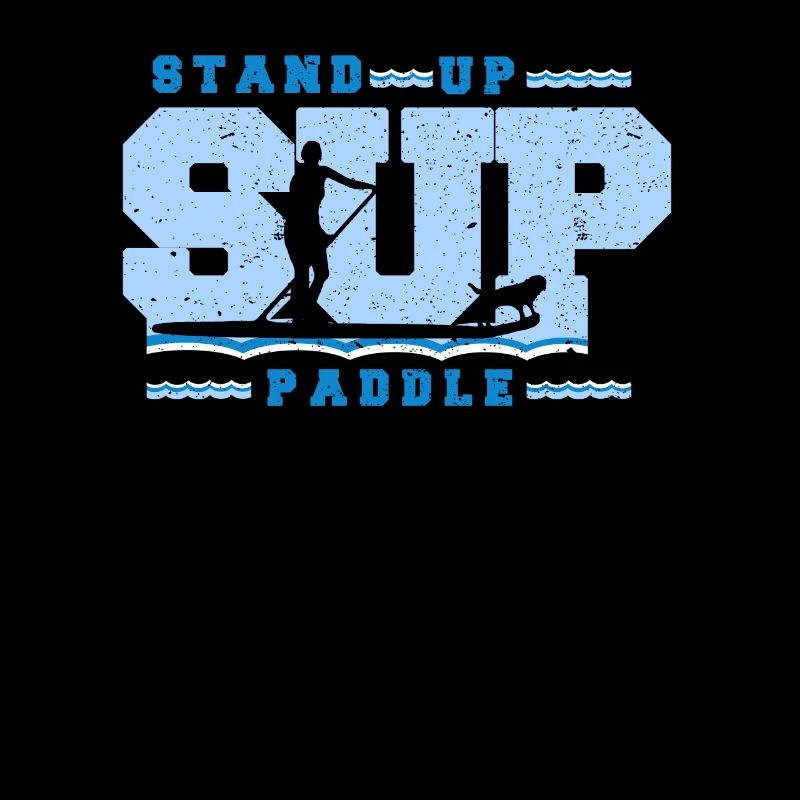 Surf Surfer dans Retro Vintage Sytle, Stand Up Paddle