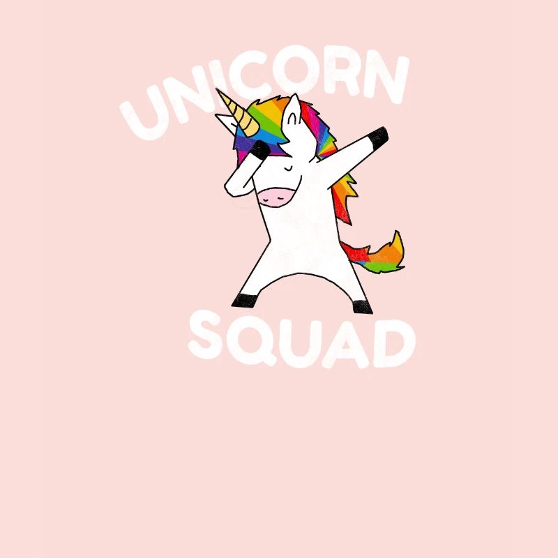 Einhorn Unicorn Squad Einhorn Regenbogen Dab Dabbe