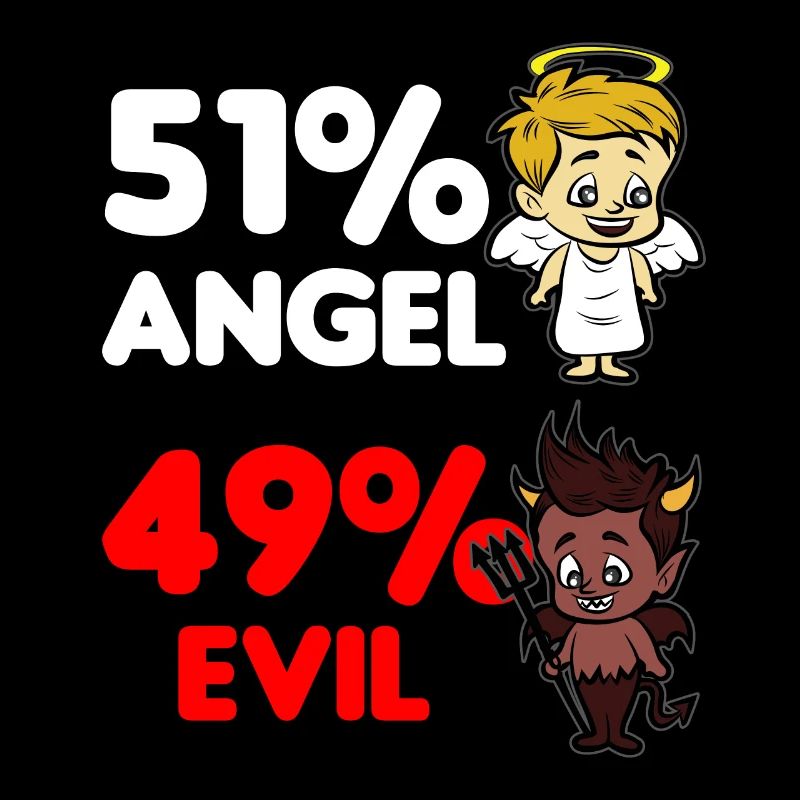 Angel and Devil Angel Devil Relationship