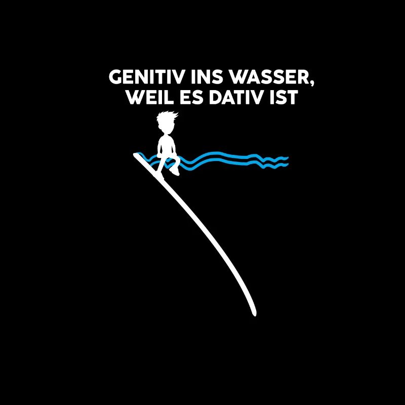 Genitiv Wasser Dativ Deutsch Grammatik Geschenk
