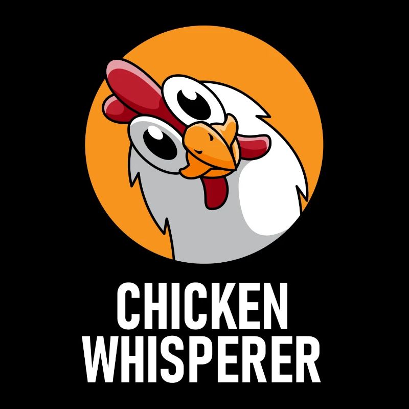 Chicken farmer chickens rooster chicken whisperer gift
