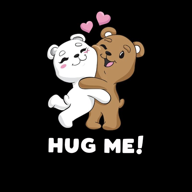 Bear hug bear bear valentine's day gift