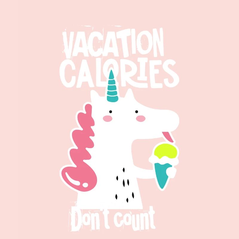 Einhorn Eis Eiscreme Geschenk Kalorien Urlaub