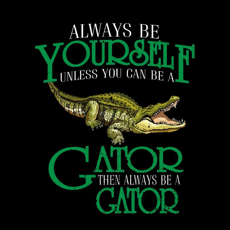 Crocodile Aligator predator reptile gift