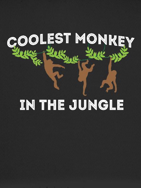 Cooler Affe Monkey