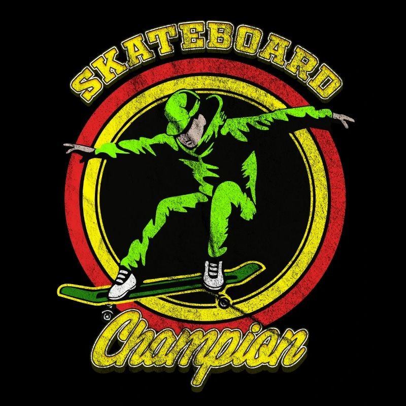 CHAMPION DE SKATEBOARD