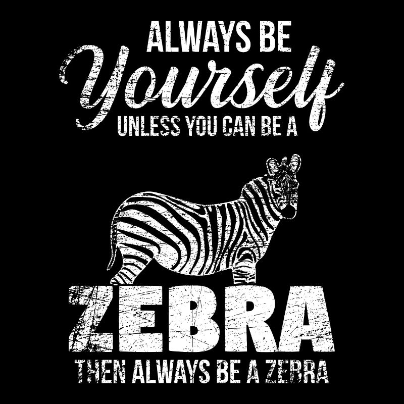 Zebra Pferd Tier