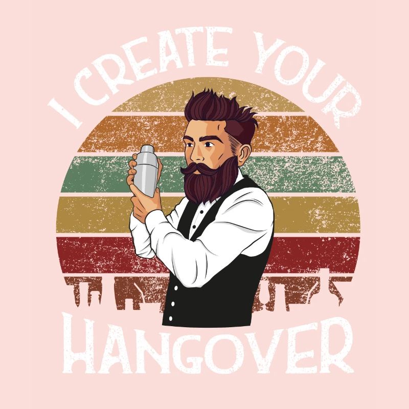 Funny Bartender Bartender Gastro Fun Gift