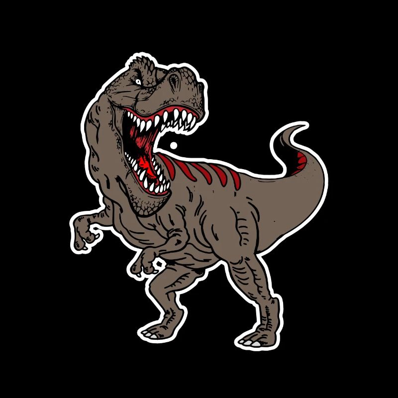 T-REX - Thyrannosaurus Rex Braun