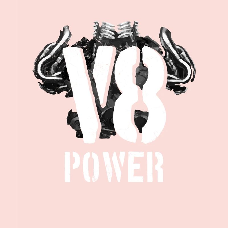 V8 engine engine power