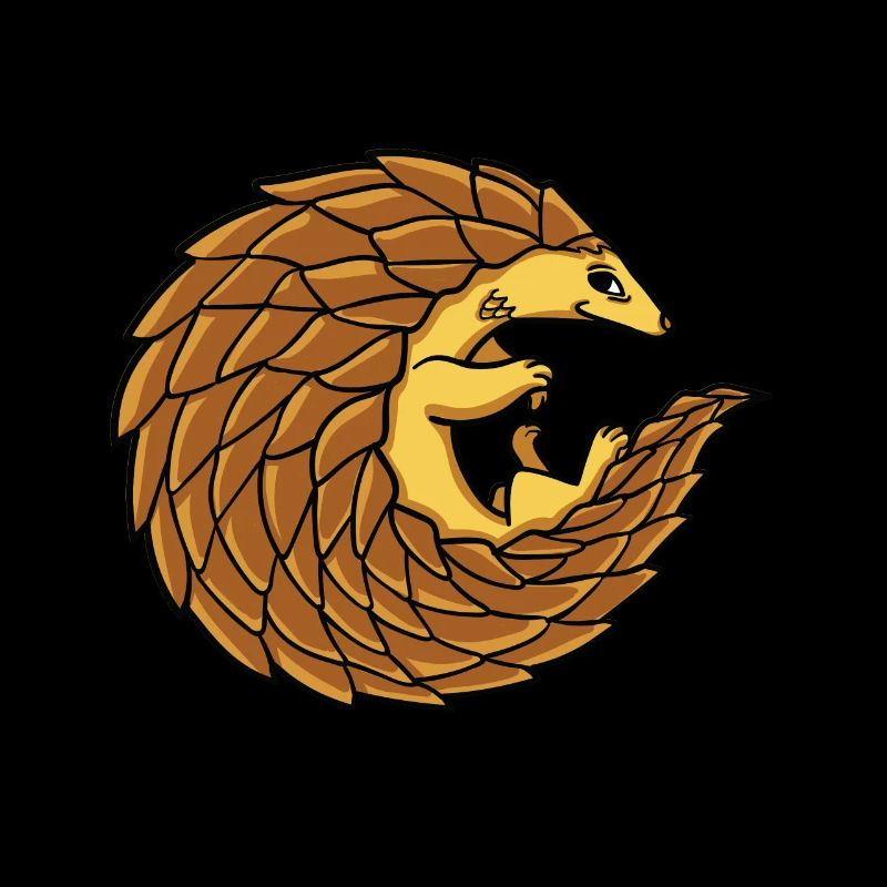 Pangolin Pangolin Retrieving Rare Animal Gift