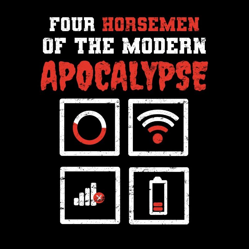 Vier Reiter Moderne Apokalypse