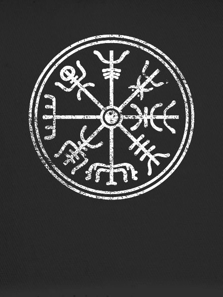 Viking compass symbols signs