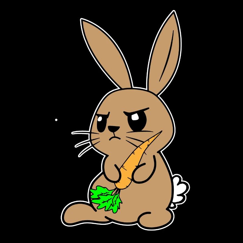 Rabbit with carrot