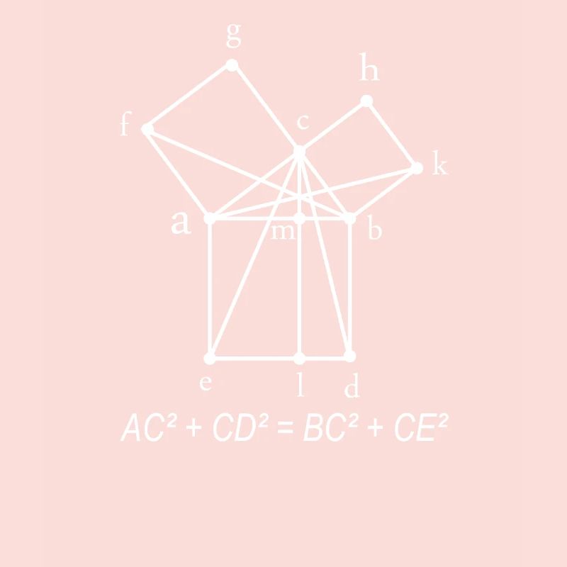 Satz des Pythagoras Mathematik Lehrer Geschenkidee