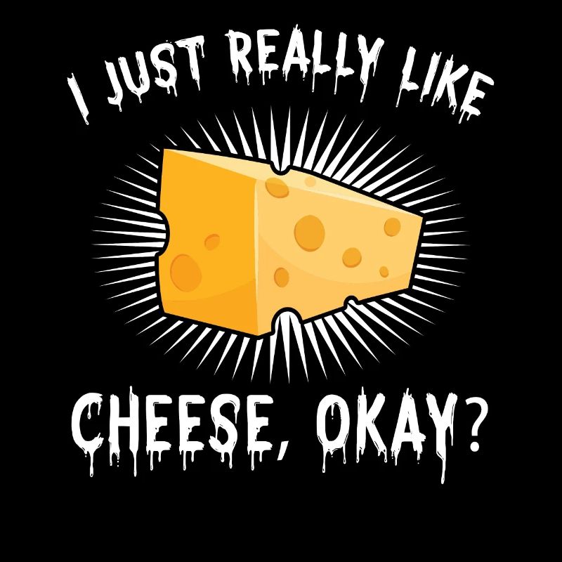 Funny Cheese Lover Cheese Nerd Gift Design Idea