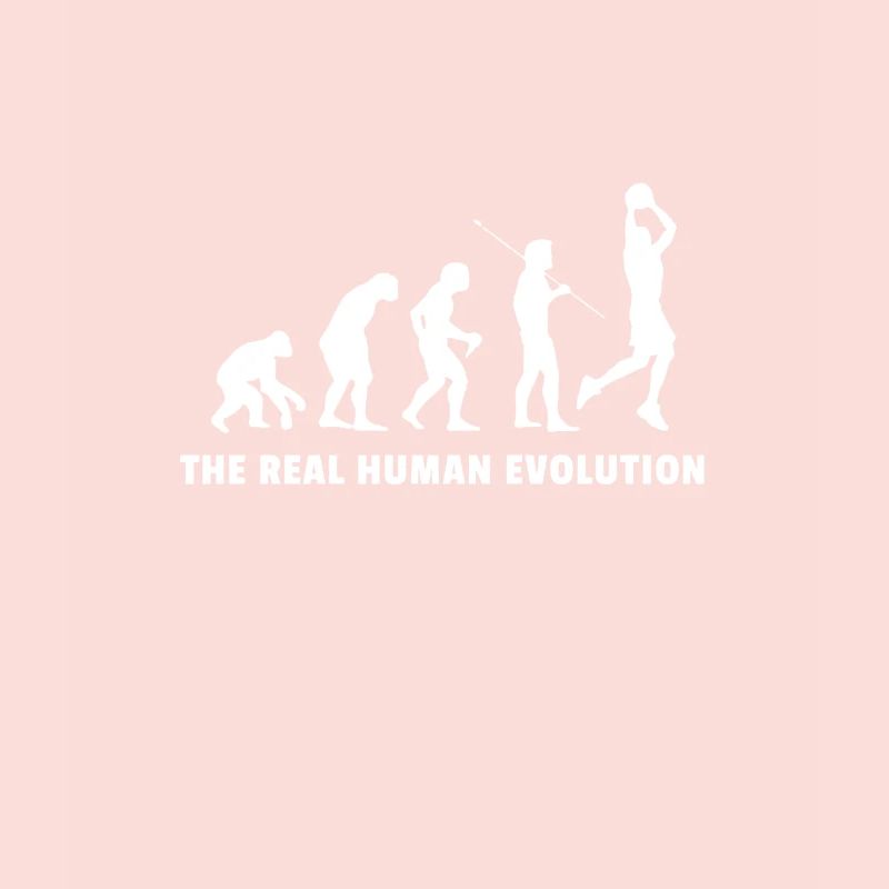 Human Evolution Basket-ball Hoop