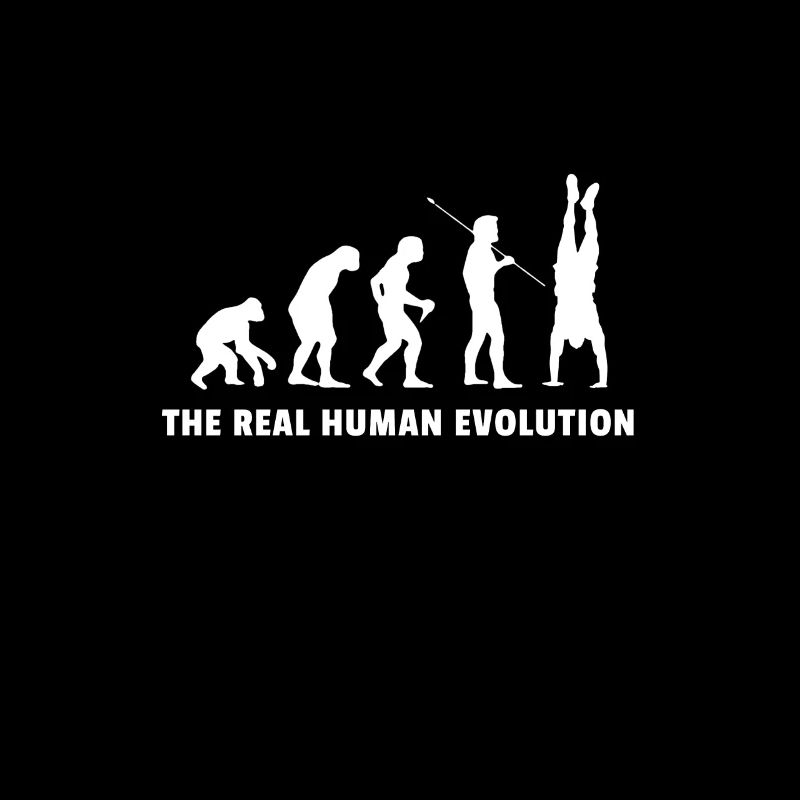 Human Evolution Handstand Acrobatics