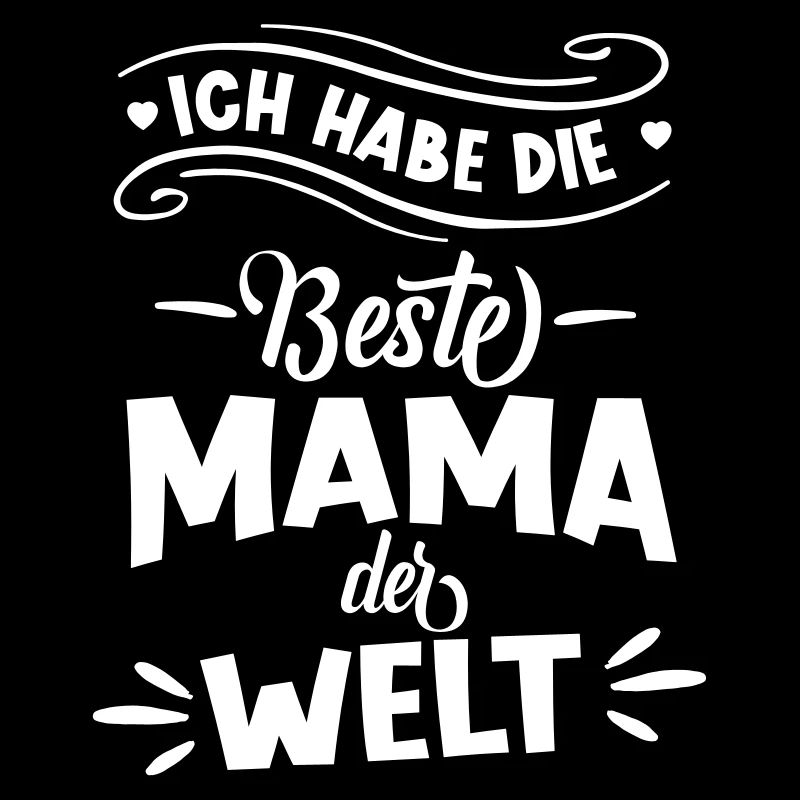Beste Mama der Welt Muttertag Mutter Familie Liebe