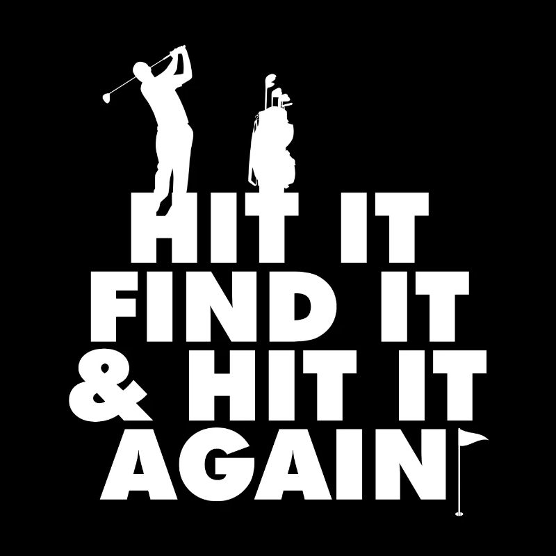 Golf Golf Golf golfeurs Proverbes Coupe