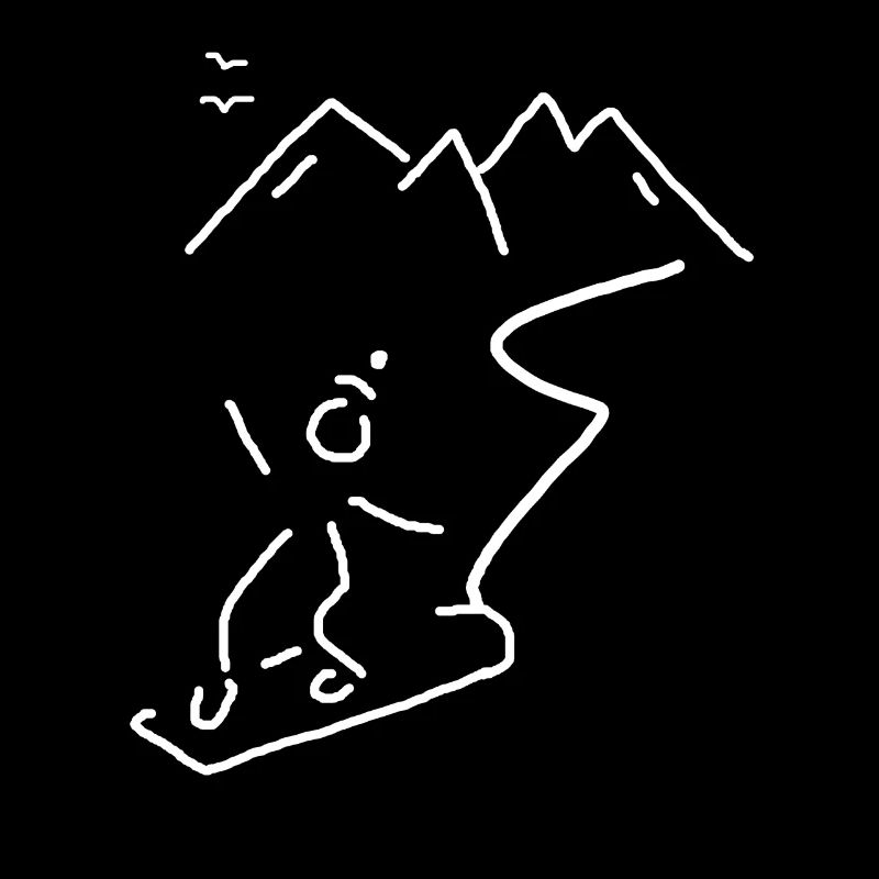 Snowboard Snowboard Snowboarder Cadeau de Snowboard