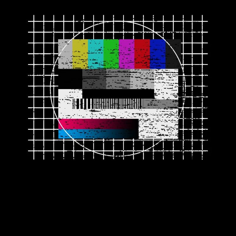 Test photo old school 70s television 80s retro devise