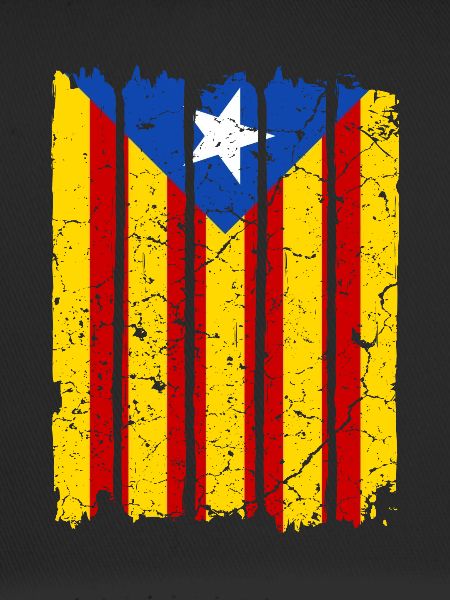 Katalonien Flagge