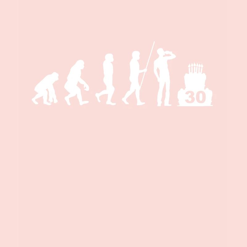 Evolution 30th birthday 30 years 1990 gift