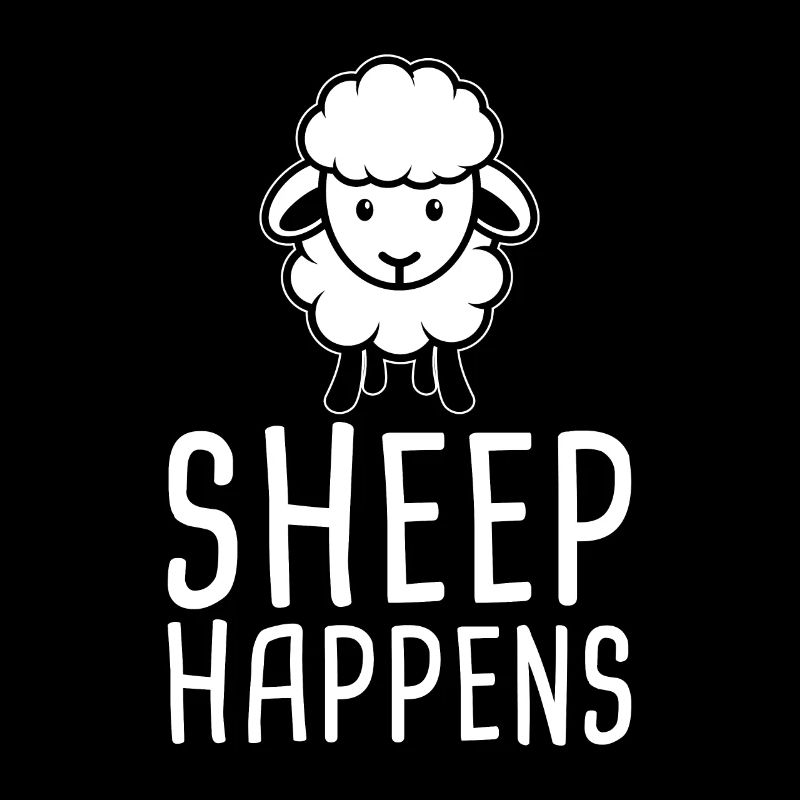 Meme Sheep Design Quote Sheep Happens