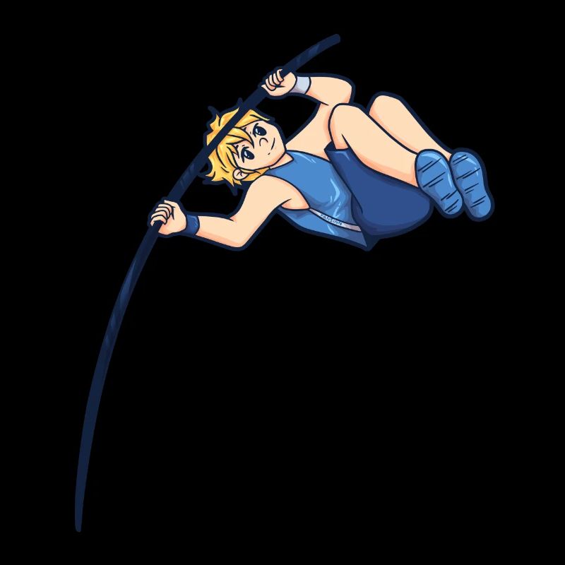 Sport athlete pole vault gift