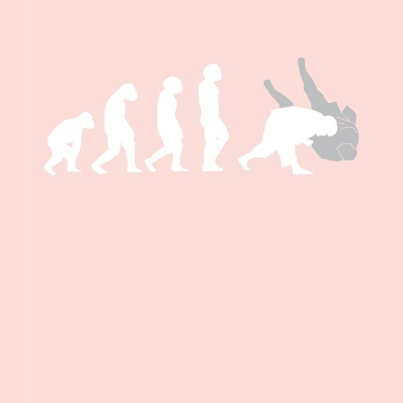 Judo Evolution cool judoka retro gift