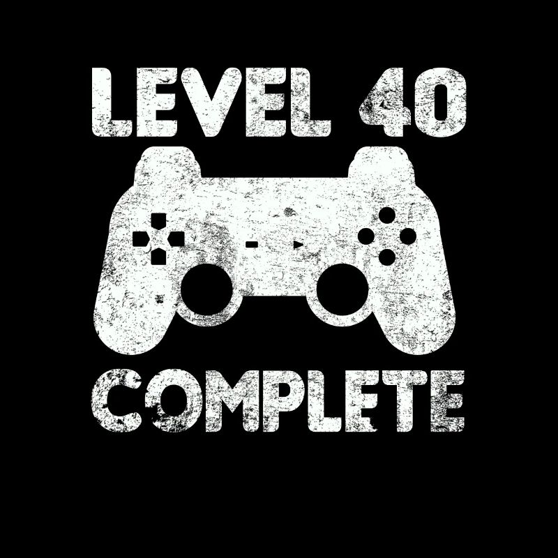 Level 40 Complete 40. Geburtstag 1979