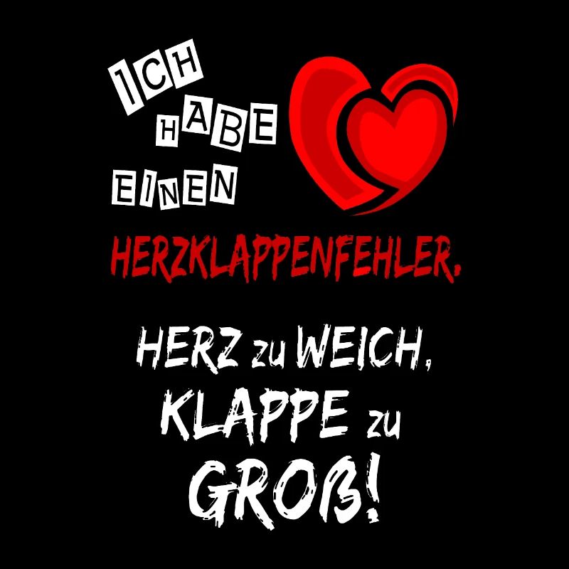 Herzklappenfehler lustige Sprüche Geschenkidee