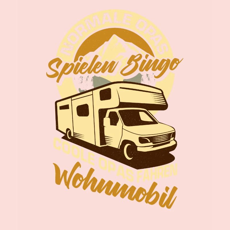 Camper Camping Wohnwagen Campingplatz Opa Geschenk