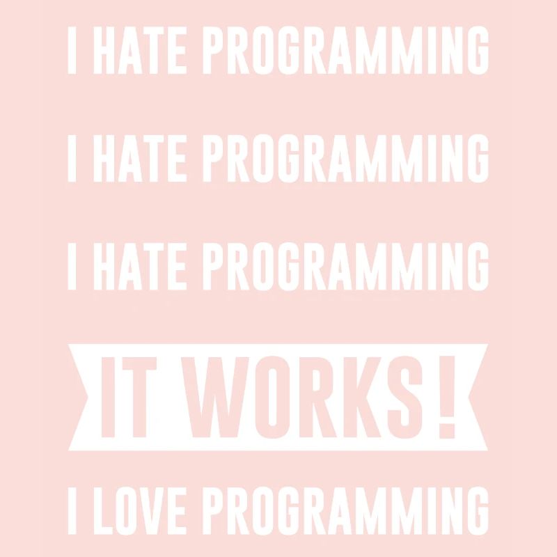 Programmeur - I HATE PROGRAMMING