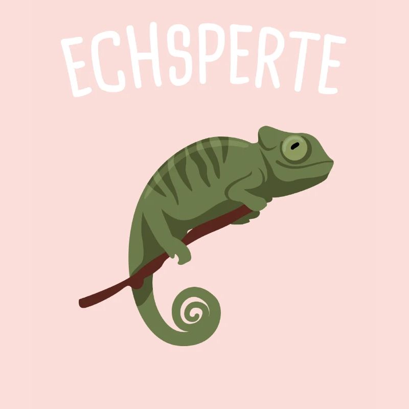 Echsperte Eidechse Reptil Geschenk
