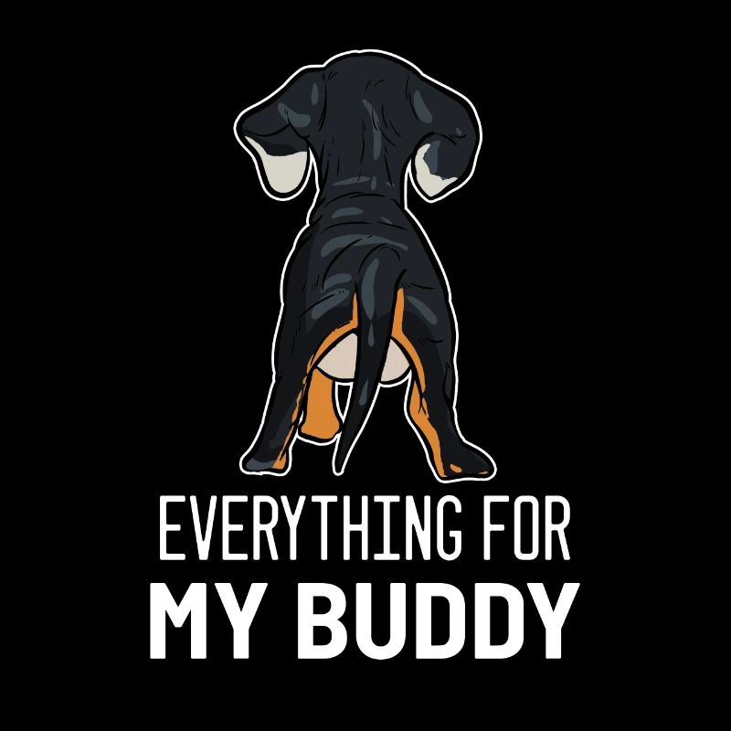 Cadeau de propriétaire de chien teckel Buddy
