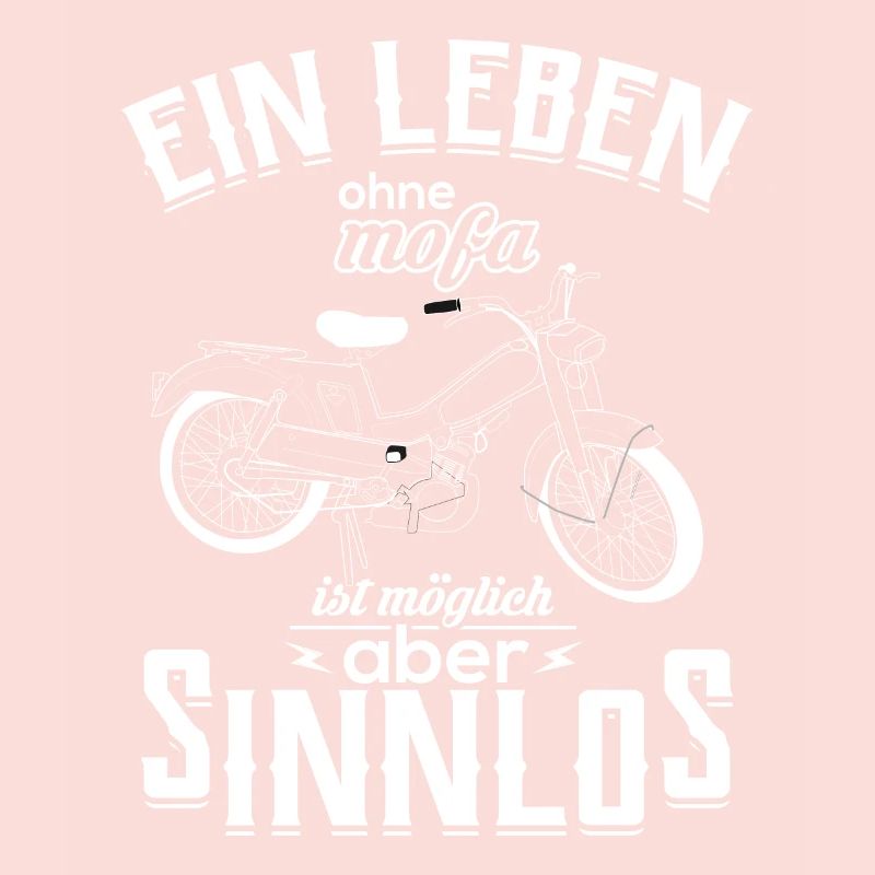 Mofa Moped Roller Zweitakt Biker Geschenkidee