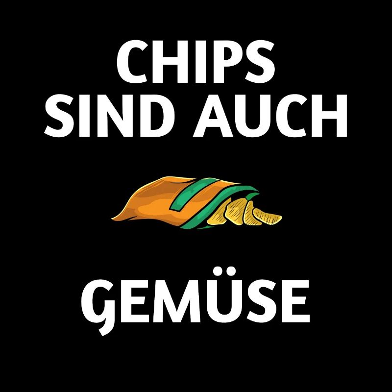 Chips sind auch Gemüse - Kartoffelchips Geschenk