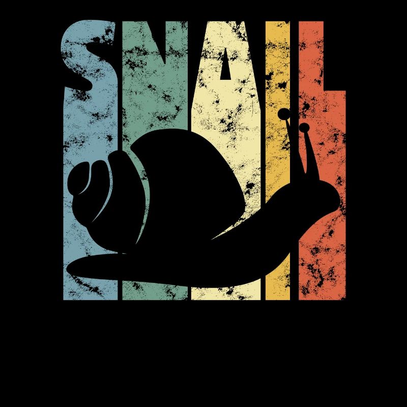 Cute snail shell snail gift