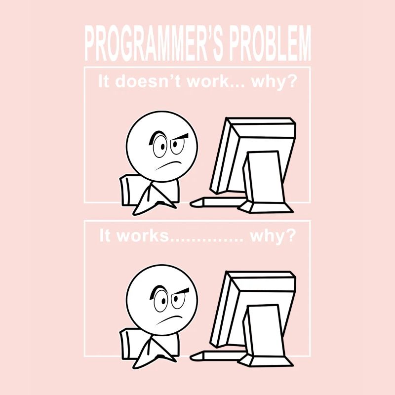 Programmierer Informatiker Lustiges Cartoon