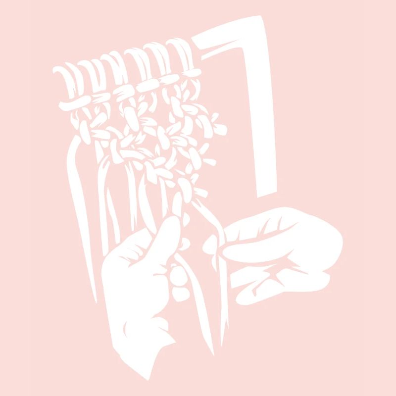 Technique de nouage en macramé