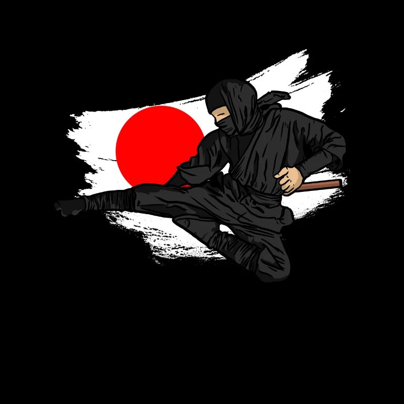 Japan Ninja from Comics Gift for Japan Ninja
