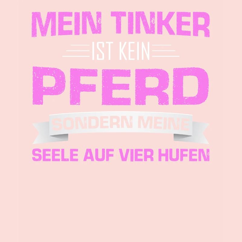 Tinker Pferd Reiter Geschenk