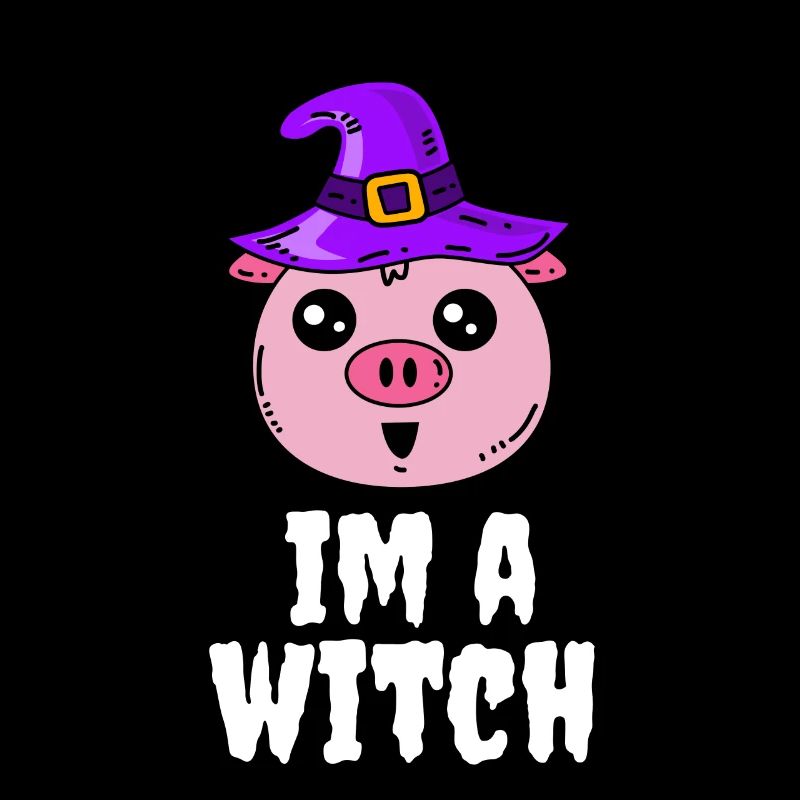 Je suis une sorcière - cochon de sorcières