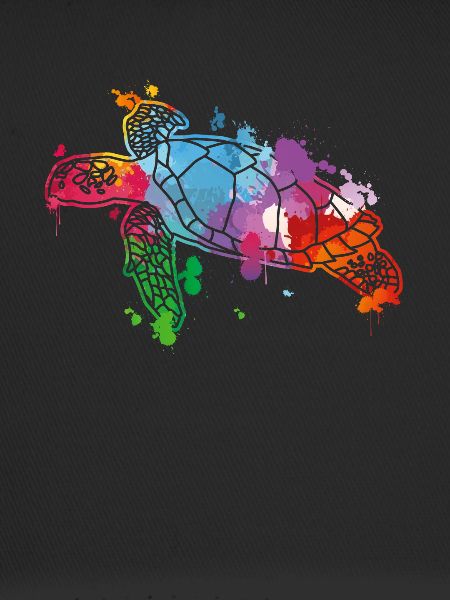 Tortue aquarelle