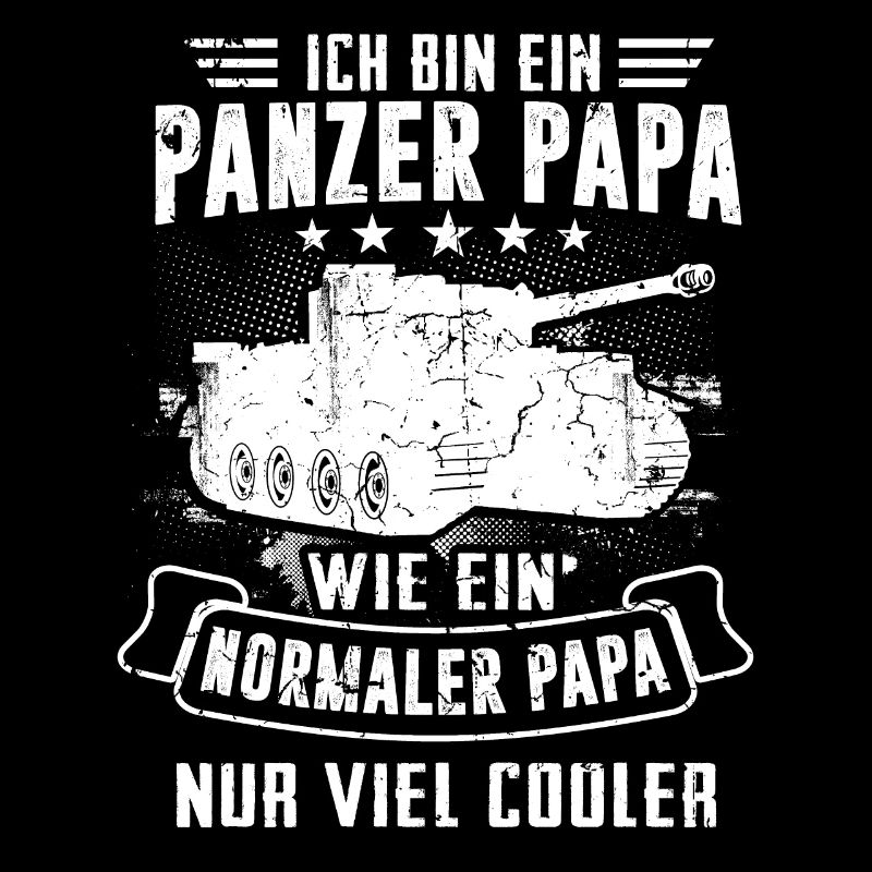 Panzer Papa Panzerfahrer Soldat Geschenk
