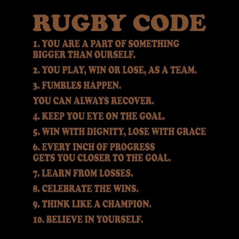 RUGBY CODE TEAM COACH