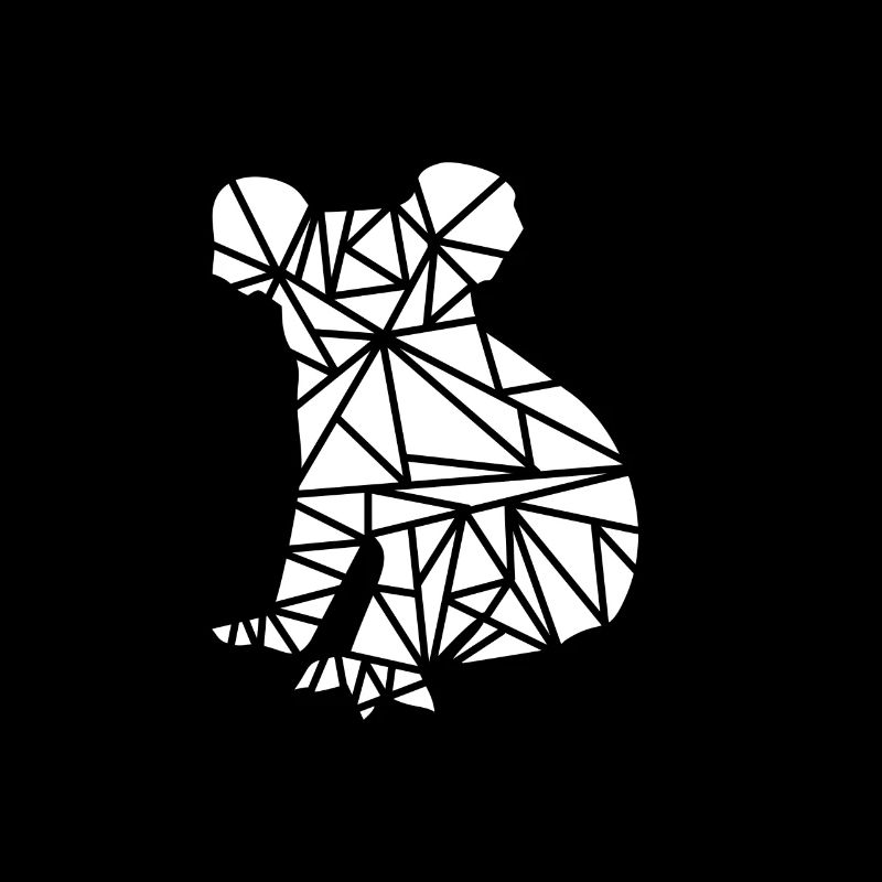 sitting koala